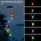 Edge Collections – Solar Hummingbird Wind Chime String Lights with 6 Color-Changing LEDs – 1 Piece